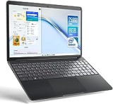 MENGHU Laptop 15.6 Inch 8GB RAM 256GB SSD, Laptop Windows 11 Celeron Processor(Up to 2.8GHz), PC Notebook with 2xUSB 3.0, WiFi, Bluetooth 4.2, Expandable Storage 512GB (Black)