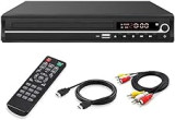 VATI DVD Player for TV,Region Free HDMI DVD Player for Smart TV Support 1080P Full HD with HDMI Cable Remote Control USB Input