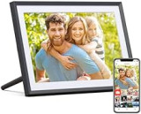 ARZOPA Digital Photo Frame WiFi 10.1 Inch IPS Touchscreen Electronic Photo Frame with 32GB Frameo Digital Picture Frames Share Photos Videos Music Calendar Alarm Auto Rotate