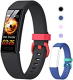 DIGEEHOT Kids Fitness Tracker, IP68 Waterproof Kids Activity Tracker Watch with Heart Rate Monitor, Sleep Monitor, 11 Sports Modes Fitness Watch with Pedometer, Calorie, Alarm,Gift for Kids Boys Girls