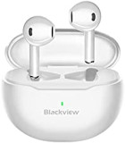 Blackview Wireless Earbuds AirBuds 6, Wireless Headphones In Ear Bluetooth 5.3 Earphones with 4 Noise Cancelling Mic, HiFi Stereo, Touch Control Ear Buds IPX7 Waterproof for Android/iphone/Samsung