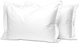 Pizuna 400 Thread Count Cotton Pillow Case 2 Pack, 100% Long Staple Cotton 2 Pillowcases, Luxurious Soft Sateen 2 Pillow Covers (100% Cotton 2pc 400tc Pillow Cases)