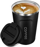 Artlive Travel Mug, Coffee Cup Insulated & Reusable Travel Cup - Thermal Stainless Steel Eco-Friendly with Leakproof Lid - Hot & Cold Coffee Mug