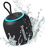 Tronsmart Bluetooth Portable Speakers with Light, IPX7 Waterproof Wireless Loud Speaker with Mic, Stereo Dual Pairing, 18 hours Playtime, 3.5mm AUX/SD Card