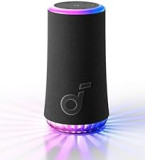 soundcore Glow Portable Speaker with 30W 360° Sound, Synchronized Radiant Light, 18H Playback, Customizable EQ and Light Show, and IP67 Waterproof