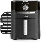 Tefal Easy Fry Classic 2-in-1 Air Fryer and Grill 4.2 Litre Capacity 8 Programs Black EY501, 1400 W