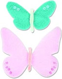 Sizzix Bigz Die Textile Butterflies by Jenna Rushforth | 665902 |Chapter 2 2022, Multicolor, One Size