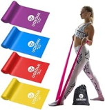 Resistance Bands Set, UOROMI Elastic Bands with Different Resistance Levels, Exercise Bands Workout Resistance Bands Set for Strength Training,Yoga,Gym,Pilates,Fitness