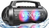 W-KING 70W (100W Peak) Bluetooth Speaker, Waterproof Portable Speaker Loud/Hifi/Heavy Bass, Outdoor Party Speakers Wireless Bluetooth With Stereo Pairing/Mic Slot/42H Play/Power Bank/TF/AUX/EQ