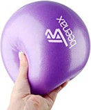 beenax 23cm Soft Pilates Ball - 9 Inch Exercise Ball, Mini Barre Ball, Gym Ball - Perfect for Yoga, Pilates, Core Training, Physical Therapy and Balance (Home & Gym & Office)