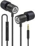 Ludos ULTRA Wired Earbuds In-Ear Headphones, Earphones with Microphone and Volume Control, Memory Foam, Reinforced Cable, Noise Isolating, Bass Compatible with iPhone, iPad, Samsung, Computer, Laptop