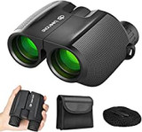 Binoculars for Adults and Kids,10x25 Compact Binoculars HD Waterproof Field Surfer with Night Vision and FMC Lens for Bird Watching,Travel,Hunting, Outdoor Sports,Concerts and Theater