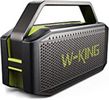 W-KING Bluetooth Speaker, 60W Loud Portable Wireless Bluetooth Speaker IPX6 Waterproof, Rich Bass, 40H Playtime, Outdoor Powerful Stereo Speaker with Power Bank Function, V 5.0, TF Card, NFC, AUX, EQ