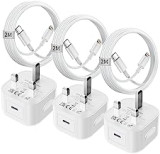 SANYEYE iPhone Charger MFi Certified USB Wall Charger Fast Charging Portable Wall Adapter 3FT*3 Cables and 2 Charger] Compatible iPhone 13/12/11Pro/ Xs/XR/8/8 Plus/7/7 Plus/6s/6s Plus and More